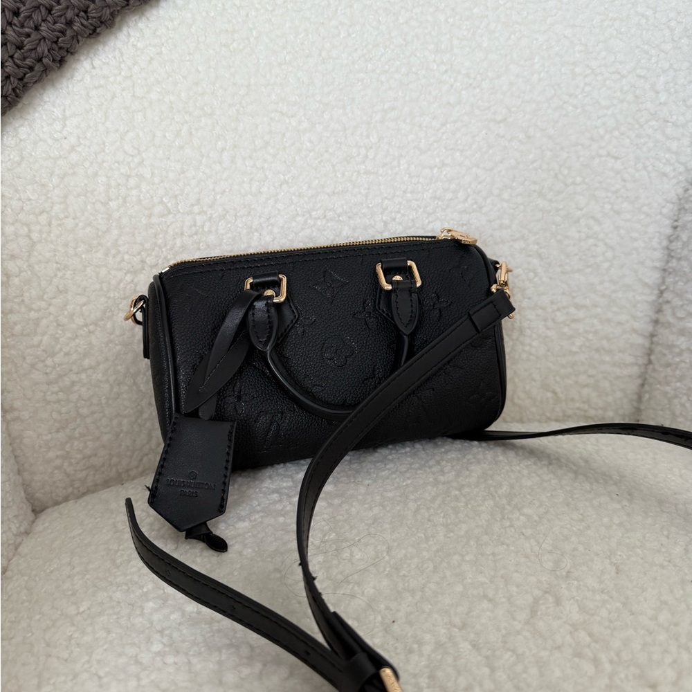 Black Designer Crossbody Bag